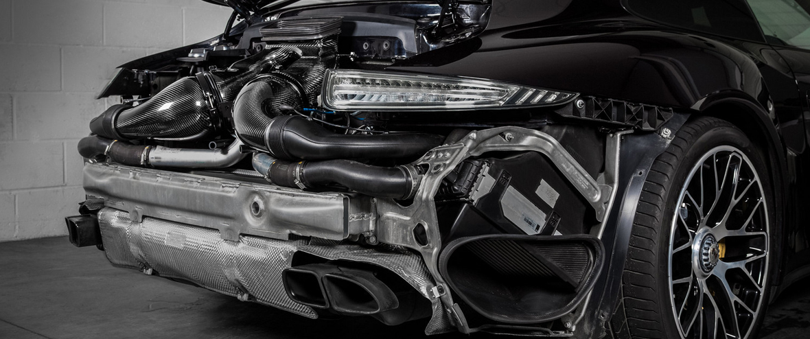 Eventuri Carbon Fiber Intake - Porsche 991 Turbo