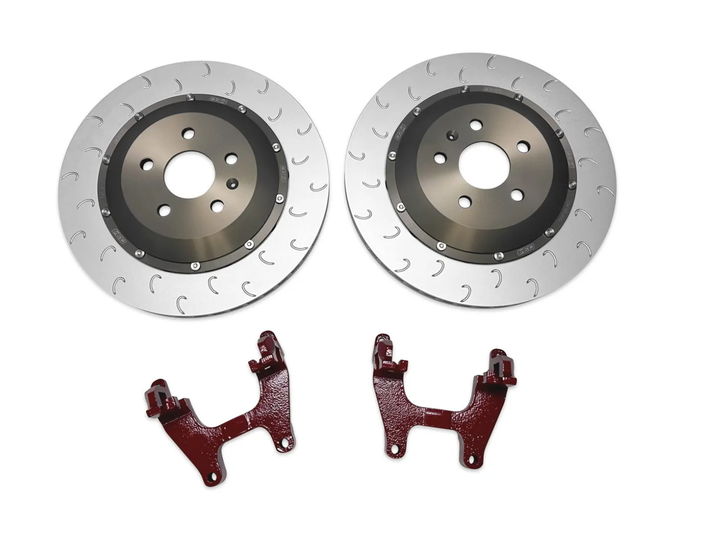 034Motorsport 2-Piece Floating Rear Brake Rotor 355mm Upgrade - MK8/MK8.5 GTI/Golf R and 8Y S3/RS3