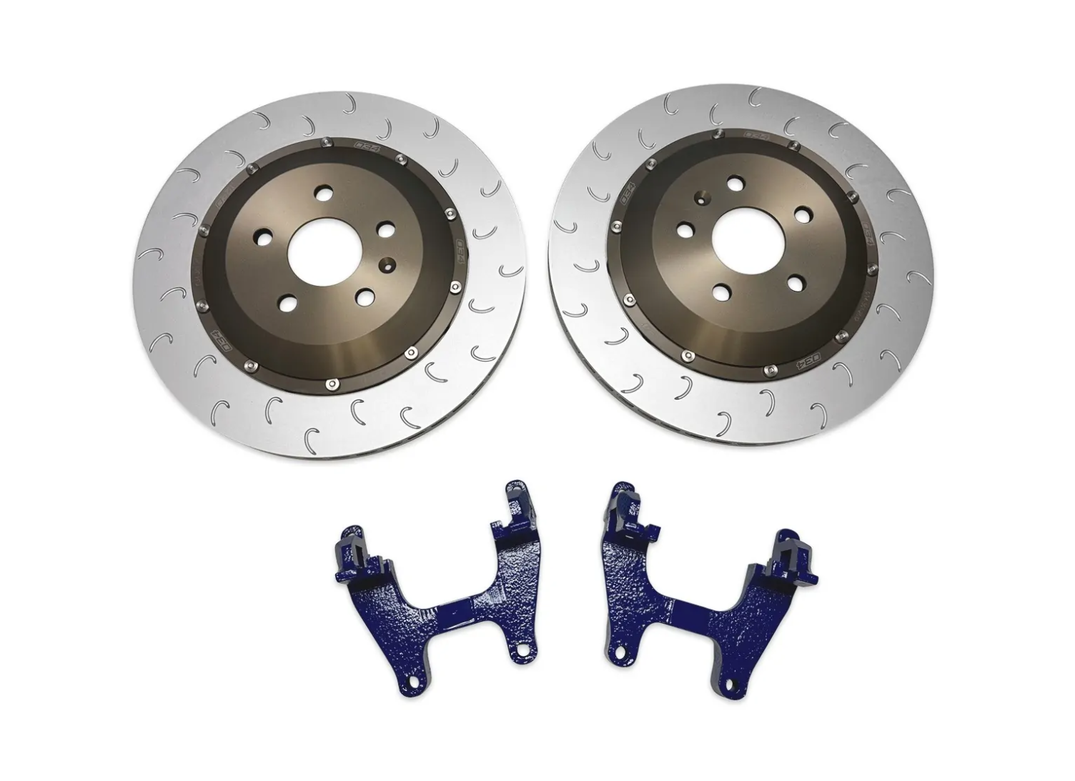 034Motorsport 2-Piece Floating Rear Brake Rotor 355mm Upgrade - MK8/MK8.5 GTI/Golf R and 8Y S3/RS3