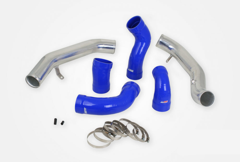 do88 Volvo S60 V60 XC60 V70 XC70 S80 3.0L T6 Pressure pipes with Blue hoses