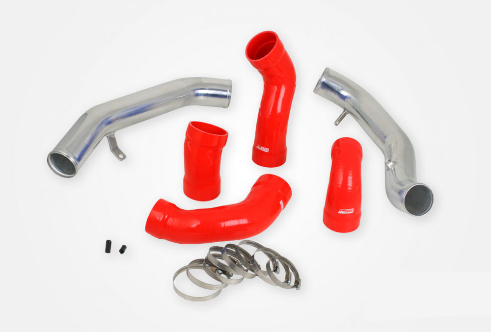 do88 Volvo S60 V60 XC60 V70 XC70 S80 3.0L T6 Pressure pipes with Red hoses