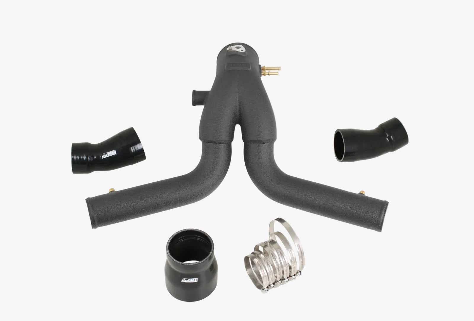 do88 Porsche 911 Turbo (991.1) 2013-15 Y-Pipe, Black for OEM IC