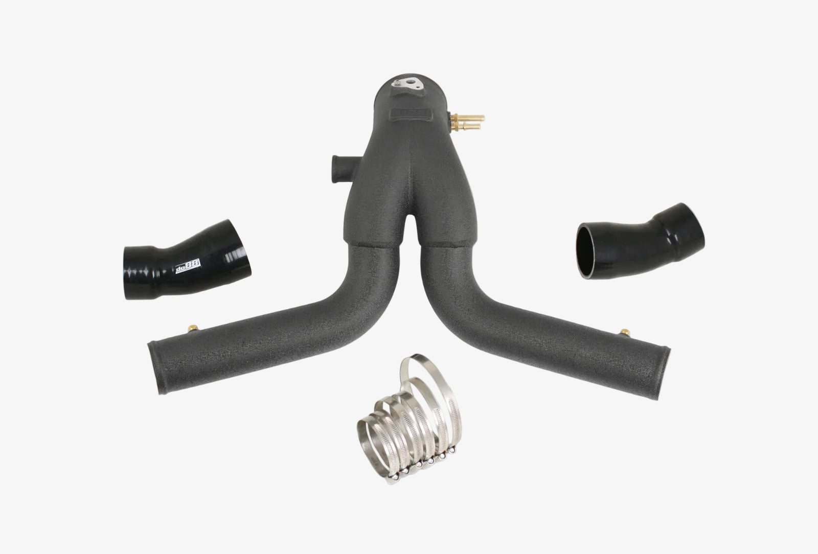 do88 Porsche 911 Turbo (991.2) 2015- Y-Pipe, Black for OEM IC