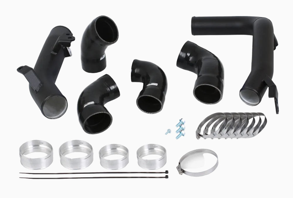 do88 Volvo S60 V60 XC60 V90 S90 XC90 SPA Pressure pipes, Diesel, OEM IC, Black hoses