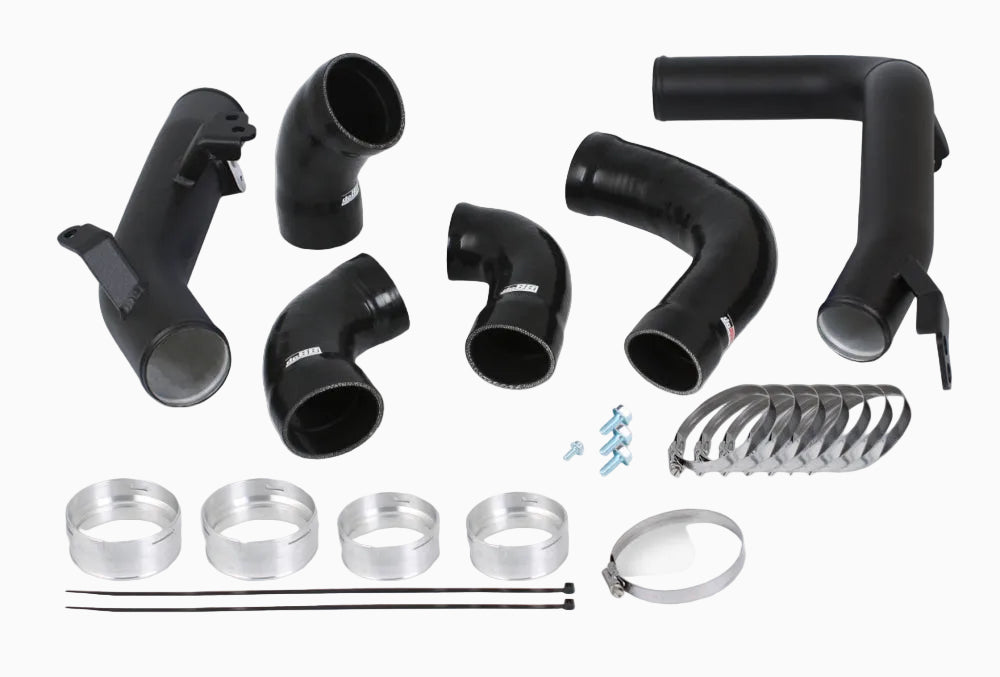 do88 Volvo S60 V60 XC60 V90 S90 XC90 SPA Pressure pipes, T8 Petrol, OEM IC, Black hoses