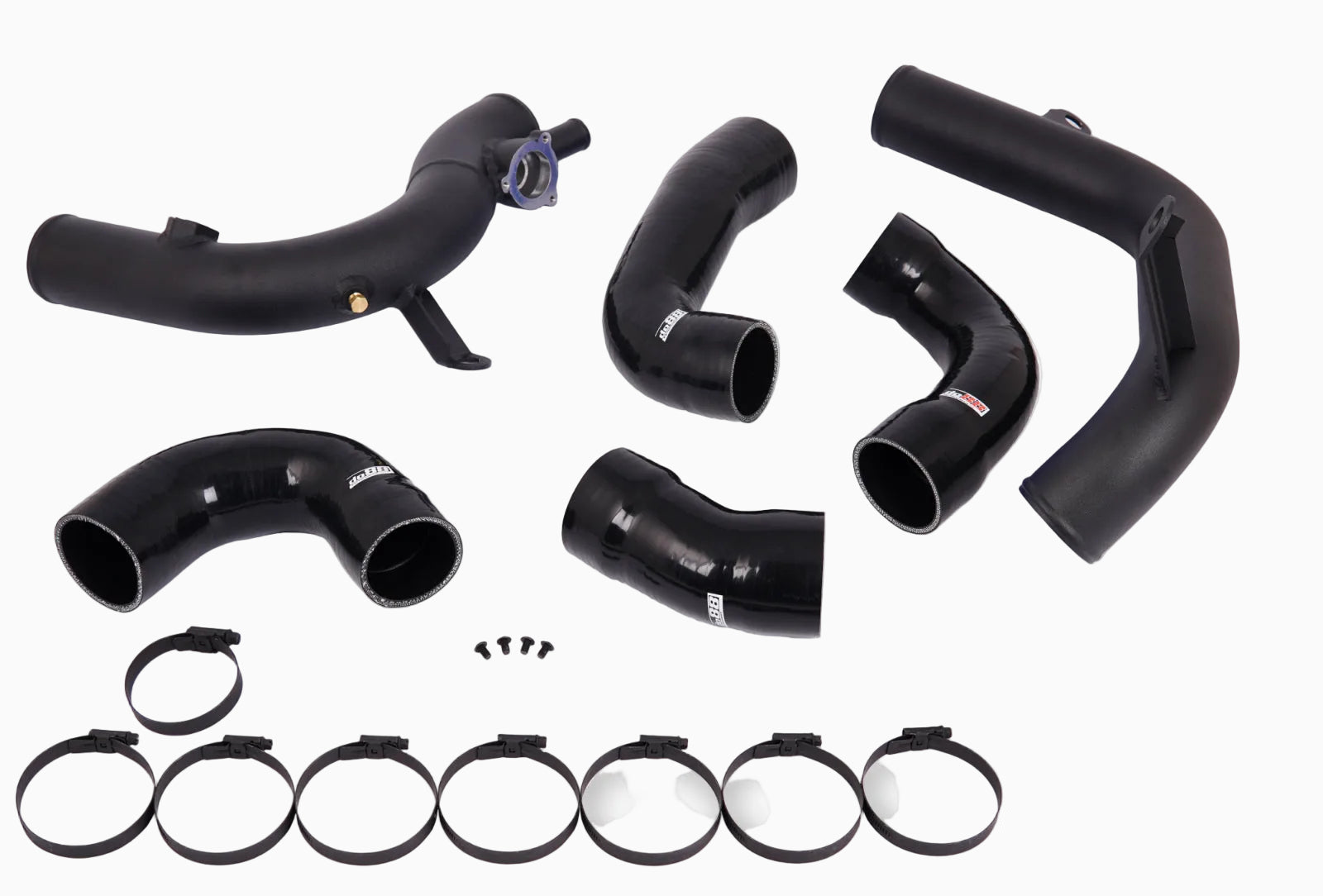 do88 VAG 2.0 TSI EA888 Gen4 (300hp+) OEM IC Pressure pipes, Black hoses
