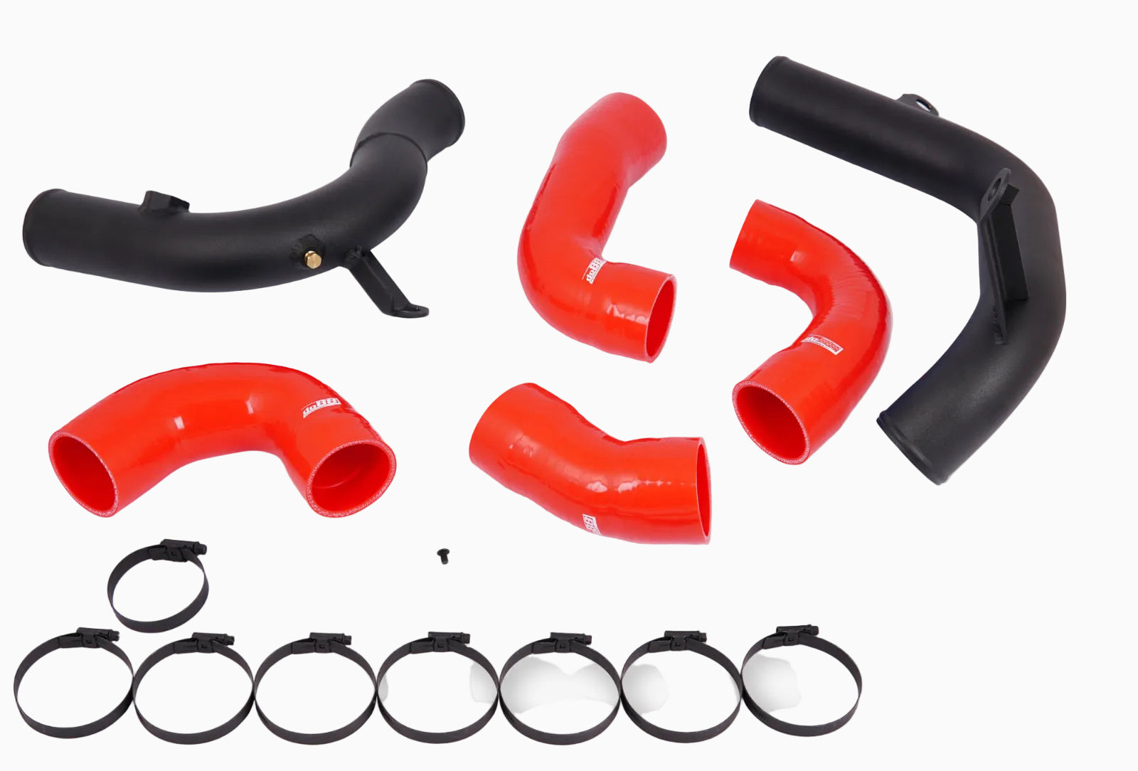 do88 VAG 2.0 TSI EA888 Gen4 (245hp) OEM IC Pressure pipes, Red hoses
