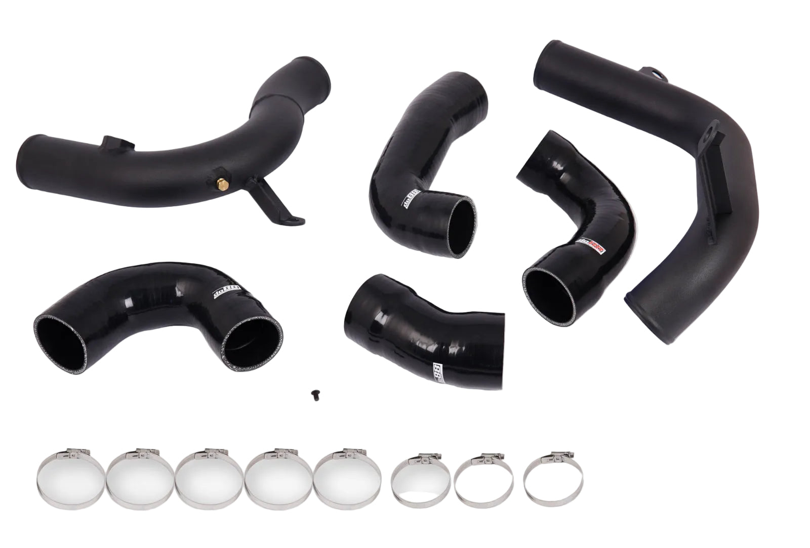 do88 AUDI SEAT SKODA VW 1.8 / 2.0 TSI (MQB) OEM IC Pressure pipes, Black hoses