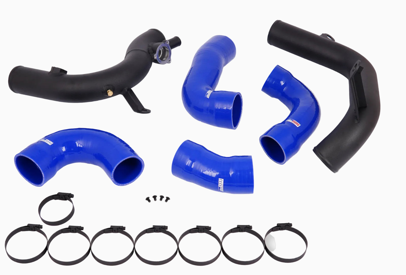 do88 VAG 2.0 TSI EA888 Gen4 (300hp+) do88 IC Pressure pipes, Blue hoses