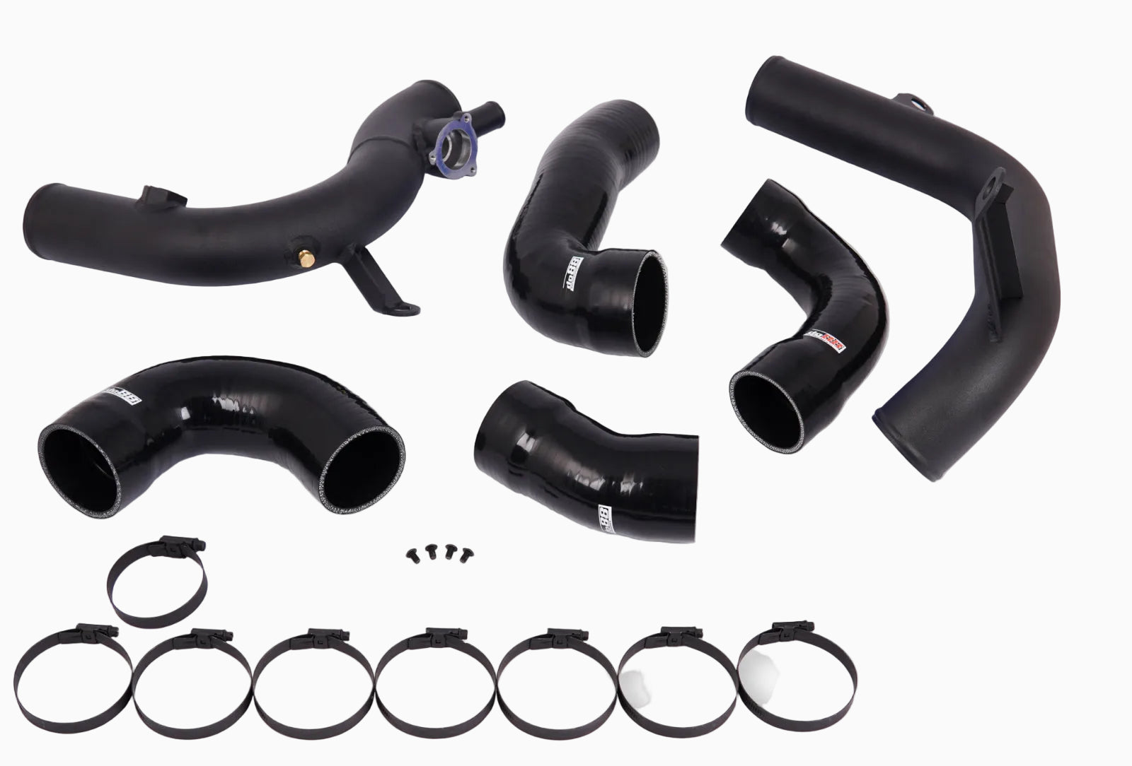 do88 VAG 2.0 TSI EA888 Gen4 (300hp+) do88 IC Pressure pipes, Black hoses