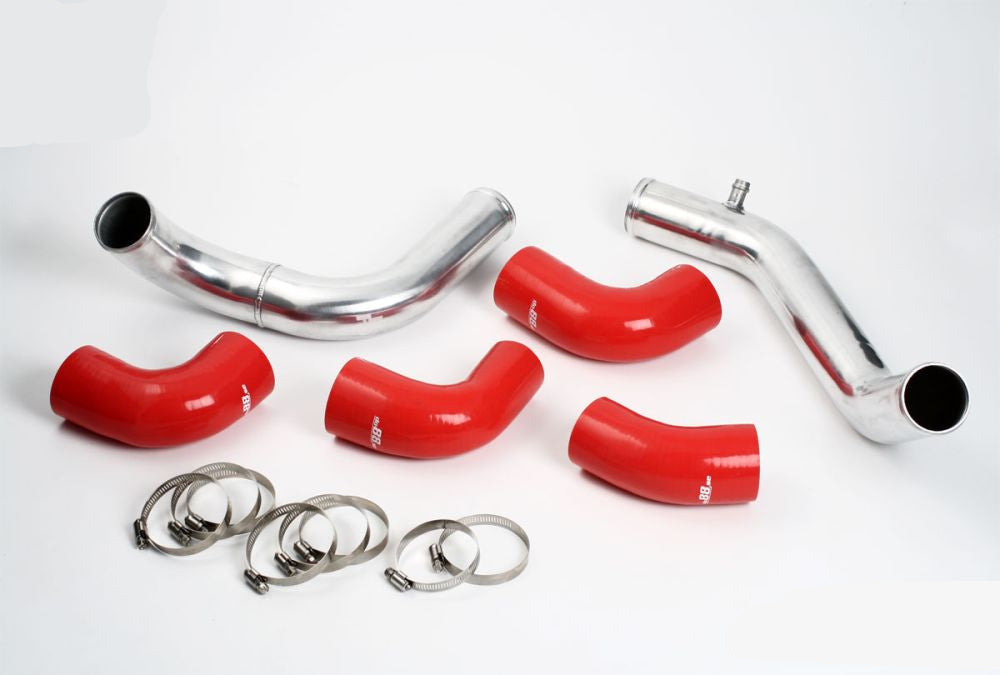 do88 Volvo 7/940 Turbo Center Connection pipe kit ,red hoses ,3'' throttle body