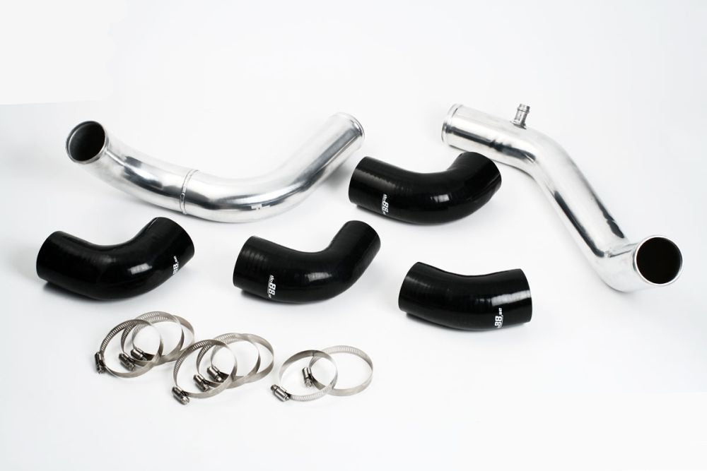 do88 Volvo 7/940 Turbo Center Connection pipe kit, black hoses, standard TB