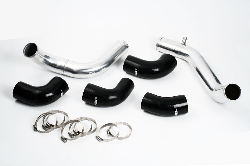 do88 Volvo 7/940 Turbo Center Connection pipe kit ,black hoses ,3'' throttle body