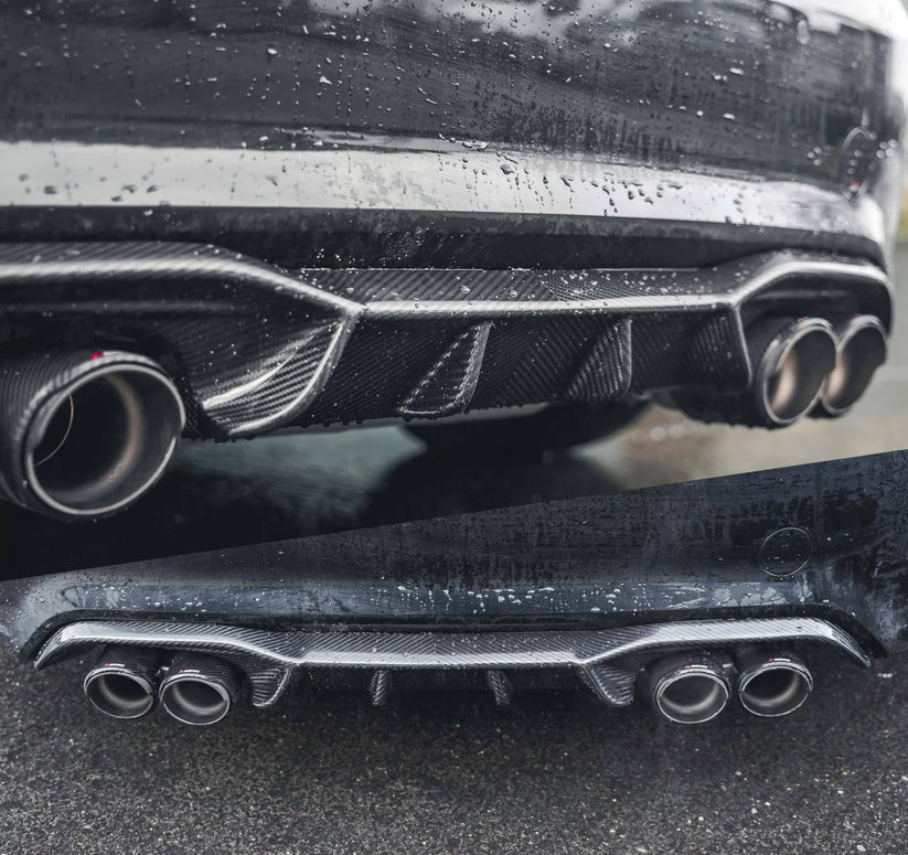 TRE Pre-preg Carbon Fiber Competition Rear Diffuser for BMW M2 & M2 Competition (2015-2021, F87)