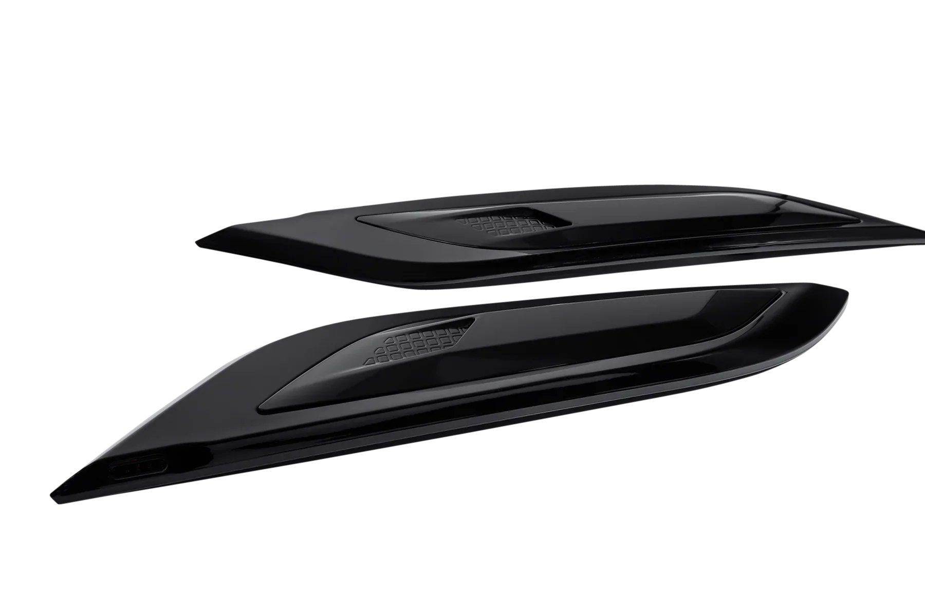 Urban Automotive Defender 'Best of British' Hood Top Vents - Gloss Black