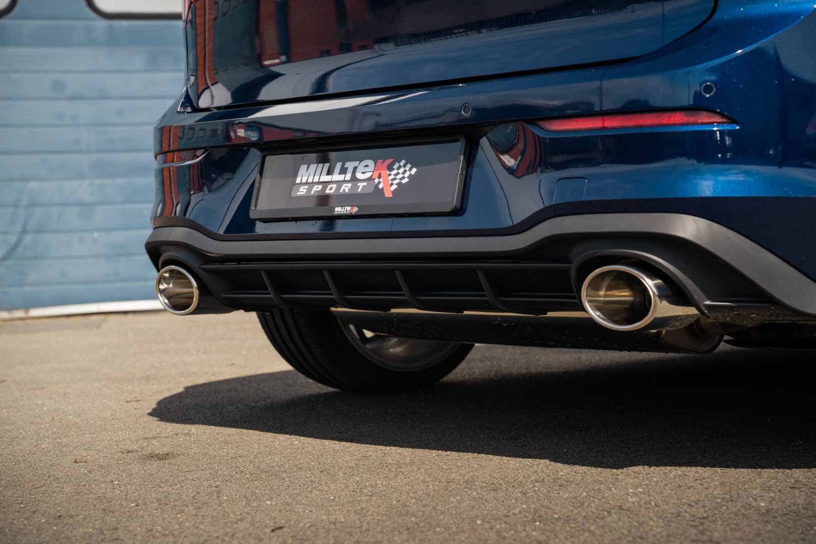 Milltek Clubsport Exhaust Tips - MK8/MK8.5 GTI With Clubsport Rear Diffuser