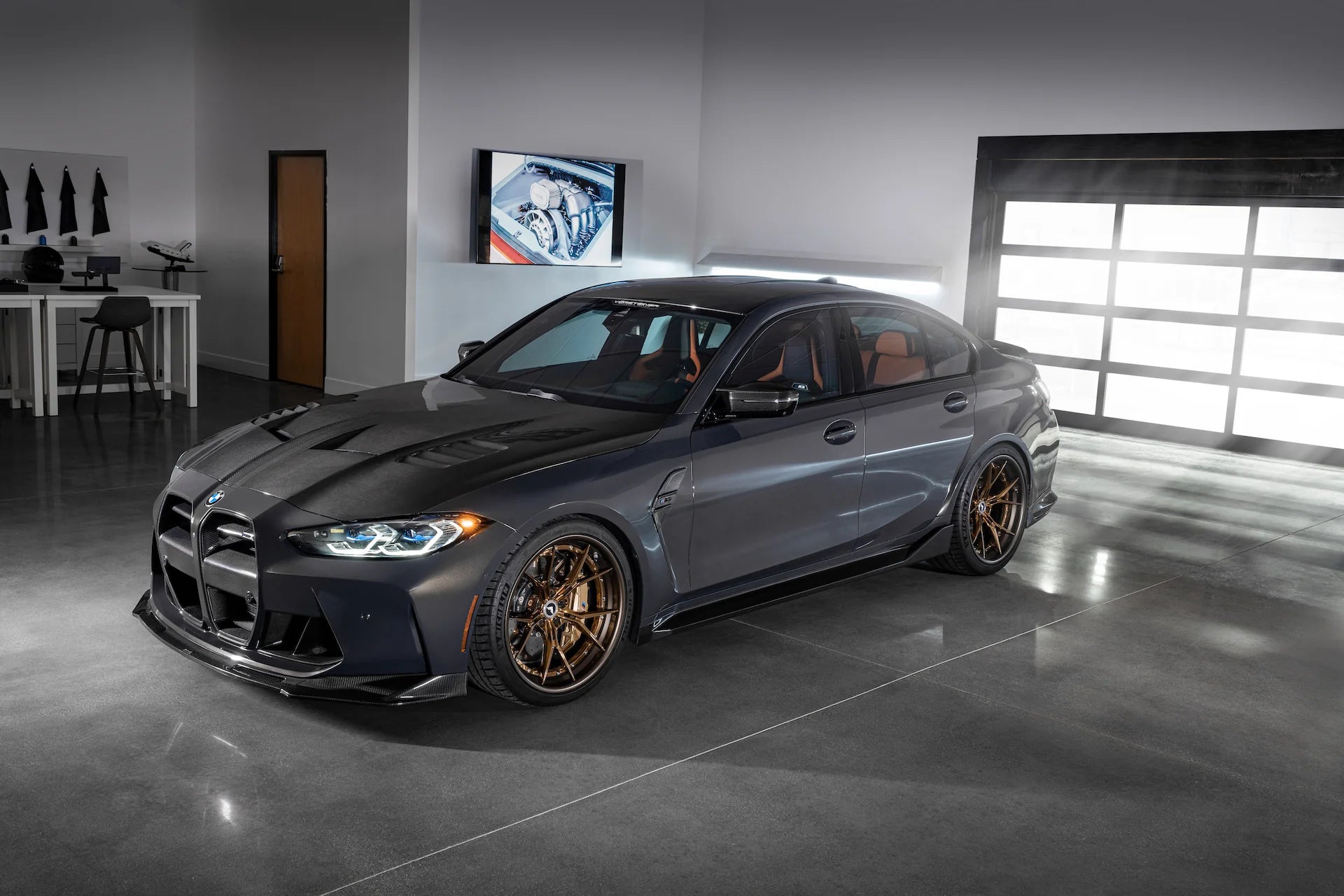 Vorsteiner - BMW G8X M3 | M4 GTS-V Carbon Fiber Aero Bonnet