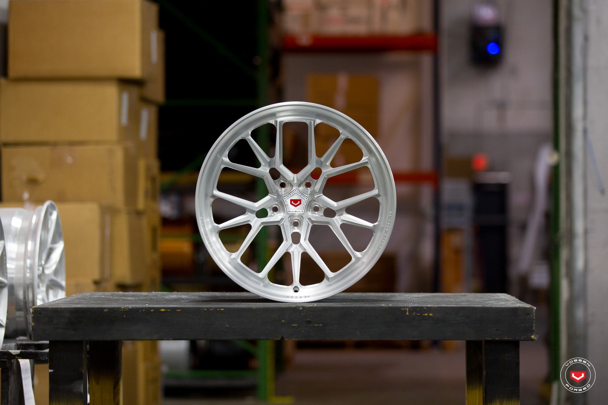 Vossen Forged M-X3 - 22x10.5 - ET8 - 5x112 - 66.56 - Gloss Silver Center & Lip - Audi RS6/RS7/RSQ8