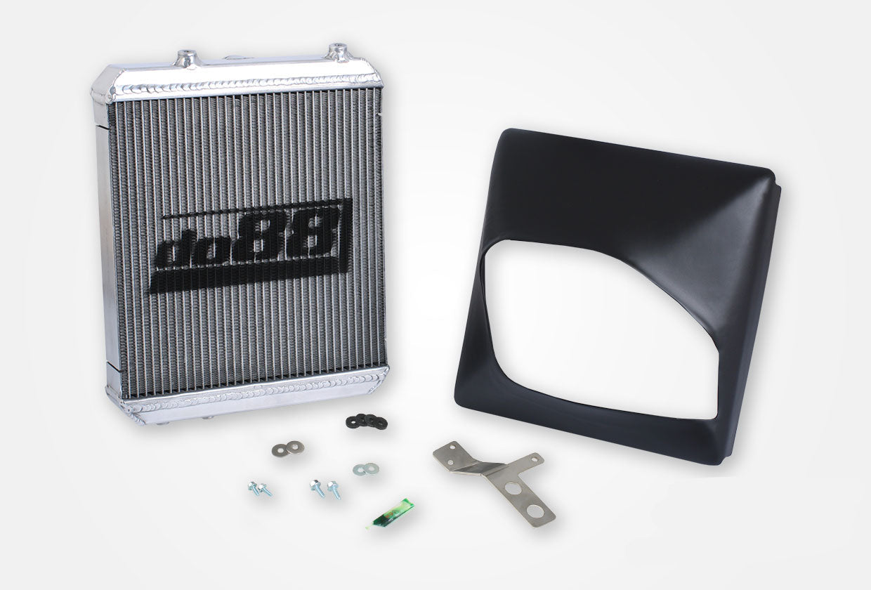 do88 BMW M2 Remote Radiator Aluminum