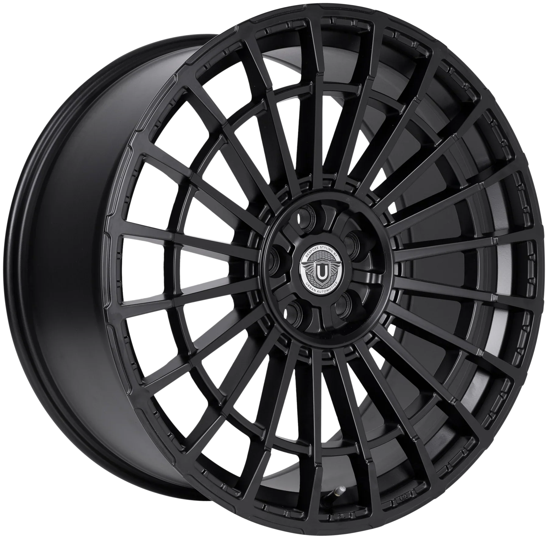 Urban Automotive Defender 22" WX3 - Satin Black - Rear