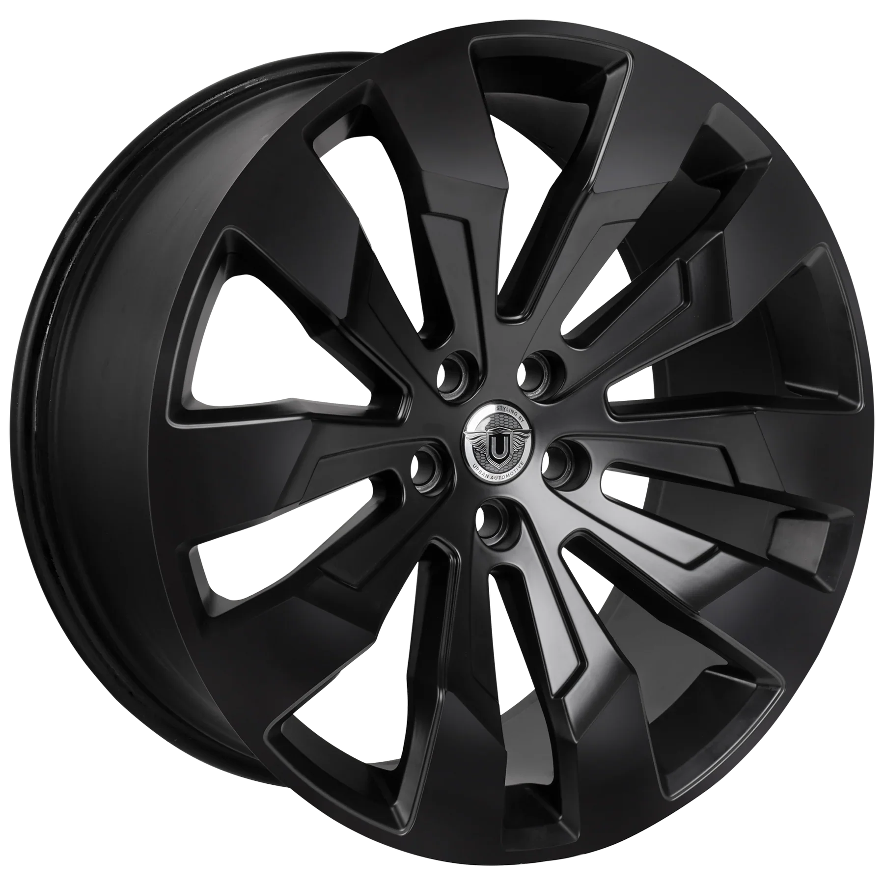 Urban Automotive Defender 22" WX1 - Satin Black - Front