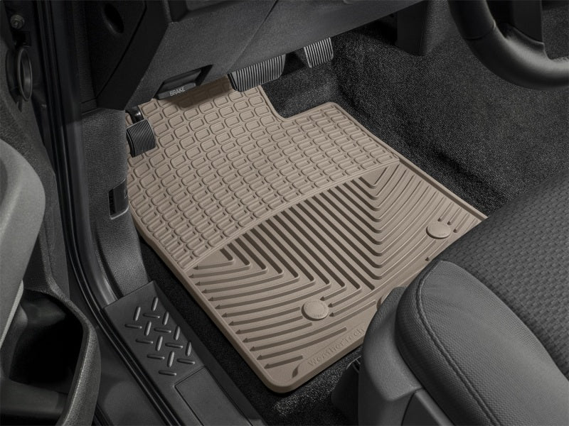 WeatherTech  04-10 Bmw 5-Series (E60/E61) Front And Rear Rubber Mats - Tan
