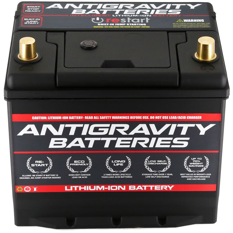 AntiGravity Batteries Antigravity Group 24 Lithium Car Battery w/Re-Start