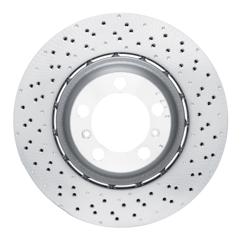 DFC 13-19 Porsche 911 Right Rear Drilled Hi-Carbon Alloy Geomet Coated Rotor