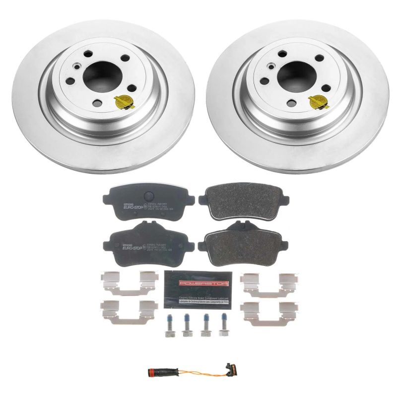 PowerStop 12-15 Mercedes-Benz ML350 Rear Euro-Stop Brake Kit
