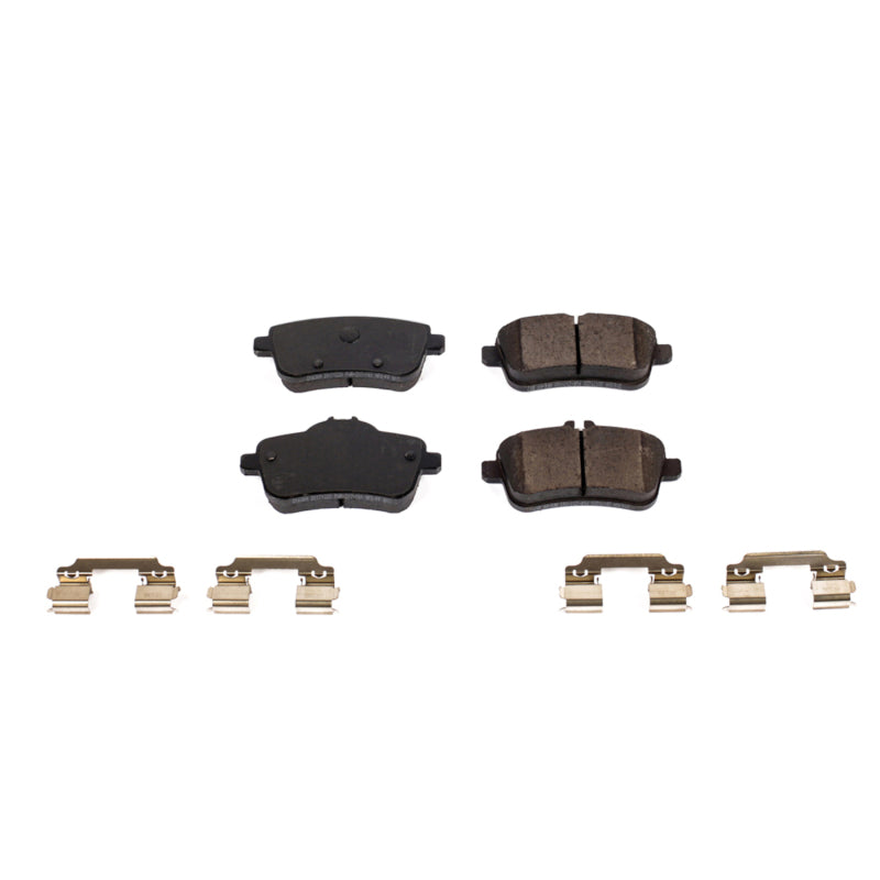 PowerStop 16-19 Mercedes-Benz GLE350 Rear Z17 Evolution Ceramic Brake Pads w/Hardware