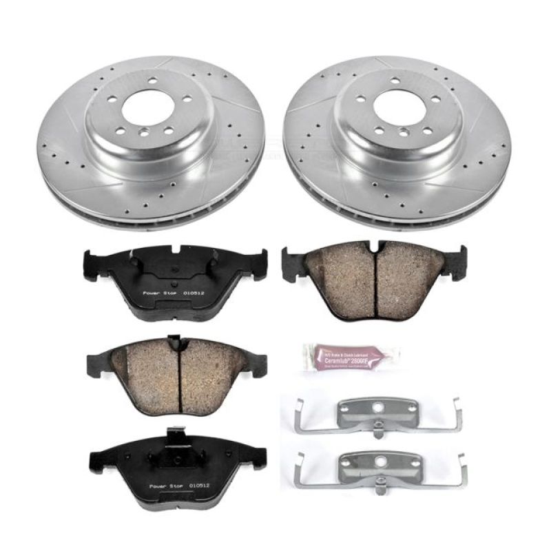 PowerStop 11-13 BMW 335i xDrive Front Z23 Evolution Sport Brake Kit
