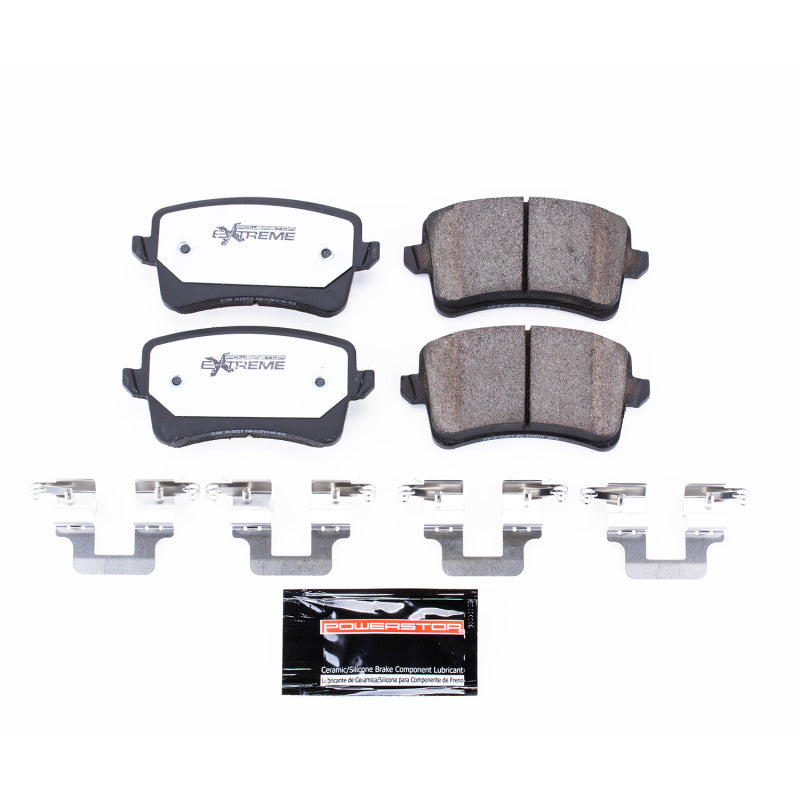 PowerStop 10-16 Audi A4 Rear Z26 Extreme Street Brake Pads w/Hardware