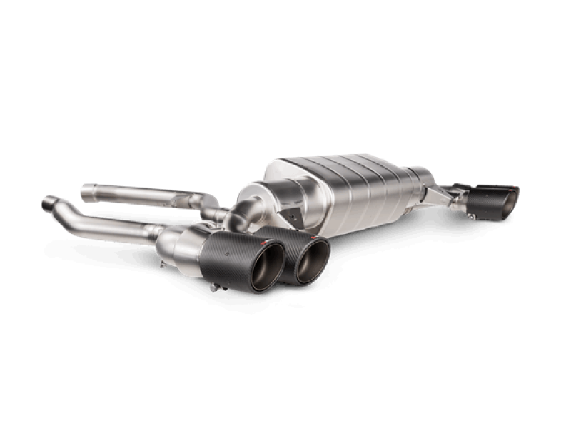 Akrapovic 2020+ BMW M340i (G20) (Incl OPF/GPF) Slip-On Line (Titanium) w/ Carbon Tips