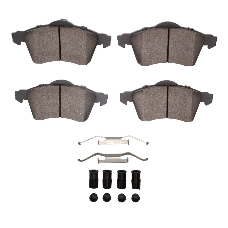 DFC 96-96 Volkswagen EuroVan Front 5000 Advanced Low Metallic Brake Pads and Hardware Kit