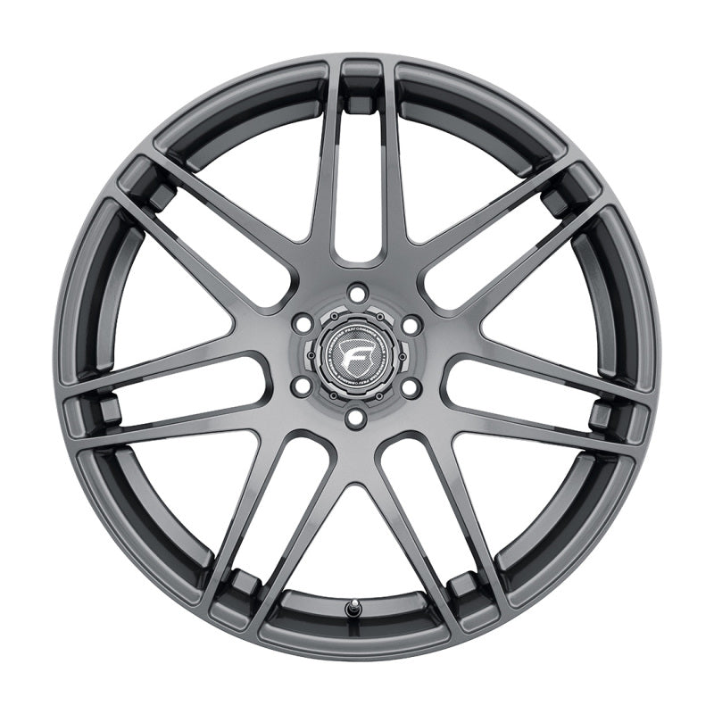 Forgestar X14 22x10 / 6x139.7 BP / ET30 / 6.7in BS Gloss Anthracite Wheel - Super Deep Concave