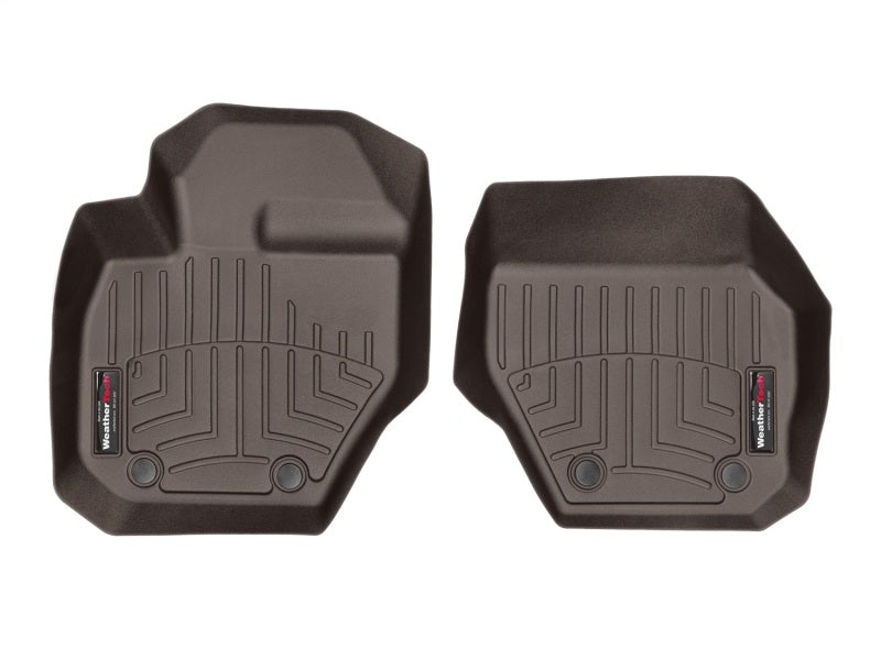WeatherTech 2010+ Volvo XC60 Front & Rear FloorLiner - Cocoa