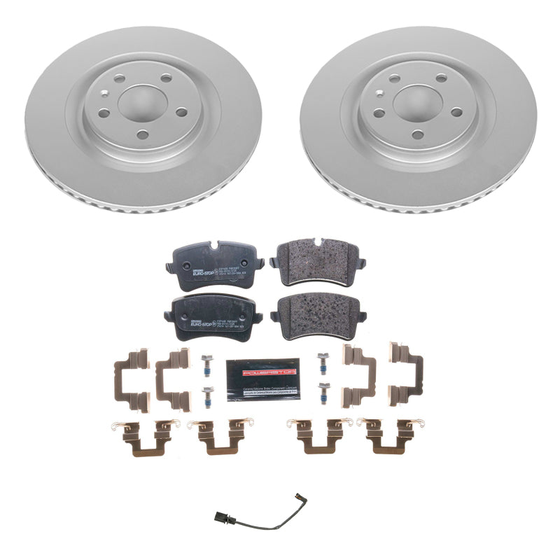 PowerStop 2012 Audi A7 Quattro Rear Euro-Stop Brake Kit