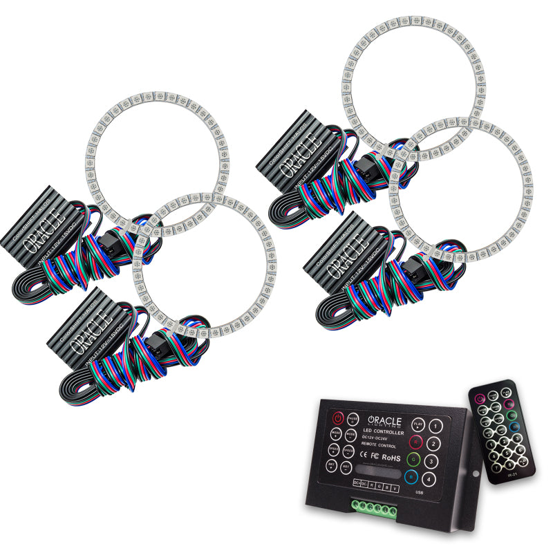 Oracle Lighting Oracle Land Rover Range Rover 06-09 Halo Kit - ColorSHIFT w/ 2.0 Controller
