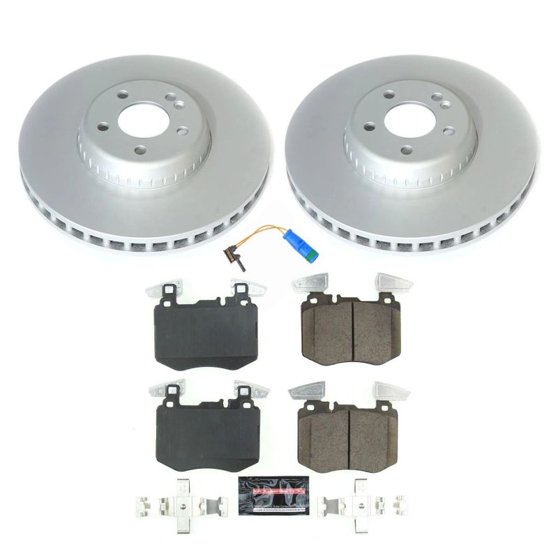 PowerStop 2019 Mercedes-Benz GLC300 Front Z17 Evolution Geomet Coated Brake Kit