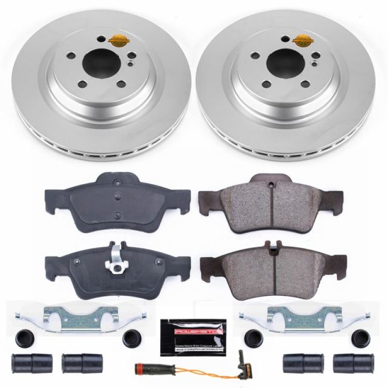 PowerStop 09-14 Mercedes-Benz CL550 Rear Z23 Evolution Sport Coated Brake Kit
