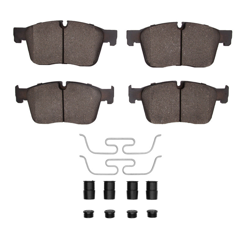 DFC 19-24 Jaguar I-Pace Front 5000 Advanced Low Metallic Brake Pads and Hardware Kit