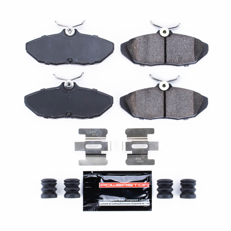 PowerStop 01-02 Dodge Viper Rear Z23 Evolution Sport Brake Pads w/Hardware