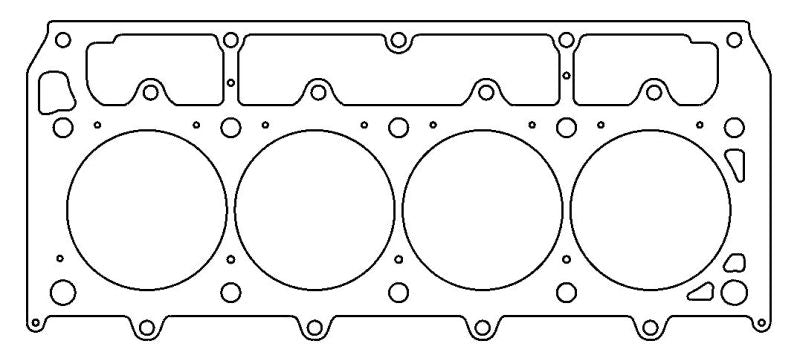 Cometic Gasket GM LSX McLaren 4.185in Bore .051 inch MLS Headgasket - Left