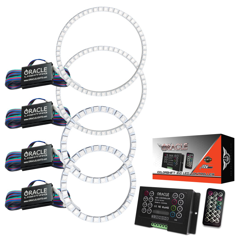 Oracle Lighting Oracle BMW M3 Coupe 08-13 Halo Kit - Projector - ColorSHIFT w/ 2.0 Controller