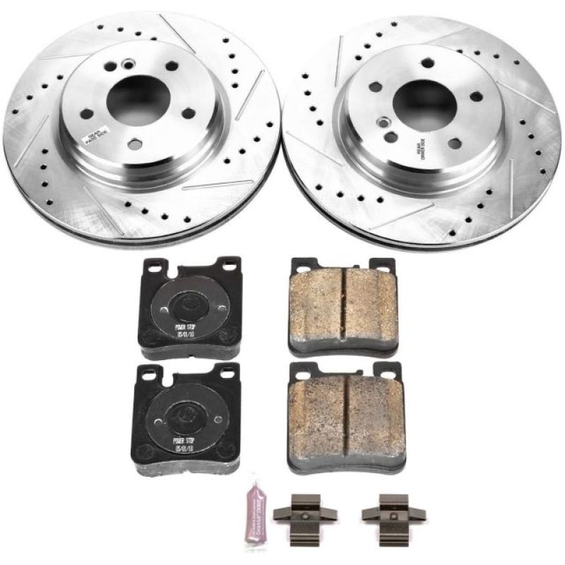 PowerStop 98-00 Mercedes-Benz C43 AMG Rear Z23 Evolution Sport Brake Kit