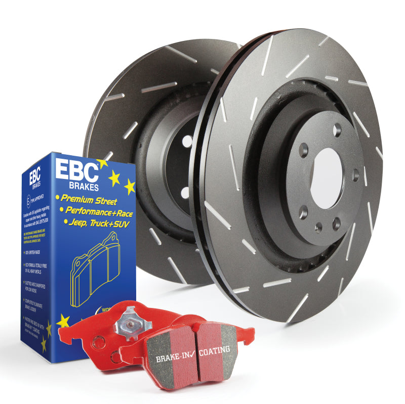 EBC S4 Kits Redstuff Pads & USR Rotors - 2000-2006 Audi TT Base