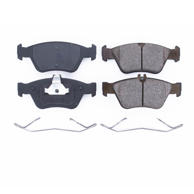 PowerStop 99-00 Mercedes-Benz C230 Front Z17 Evolution Ceramic Brake Pads w/Hardware