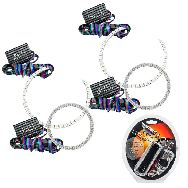 Oracle Lighting Oracle BMW 3 Series 06-11 Halo Kit - Projector - ColorSHIFT