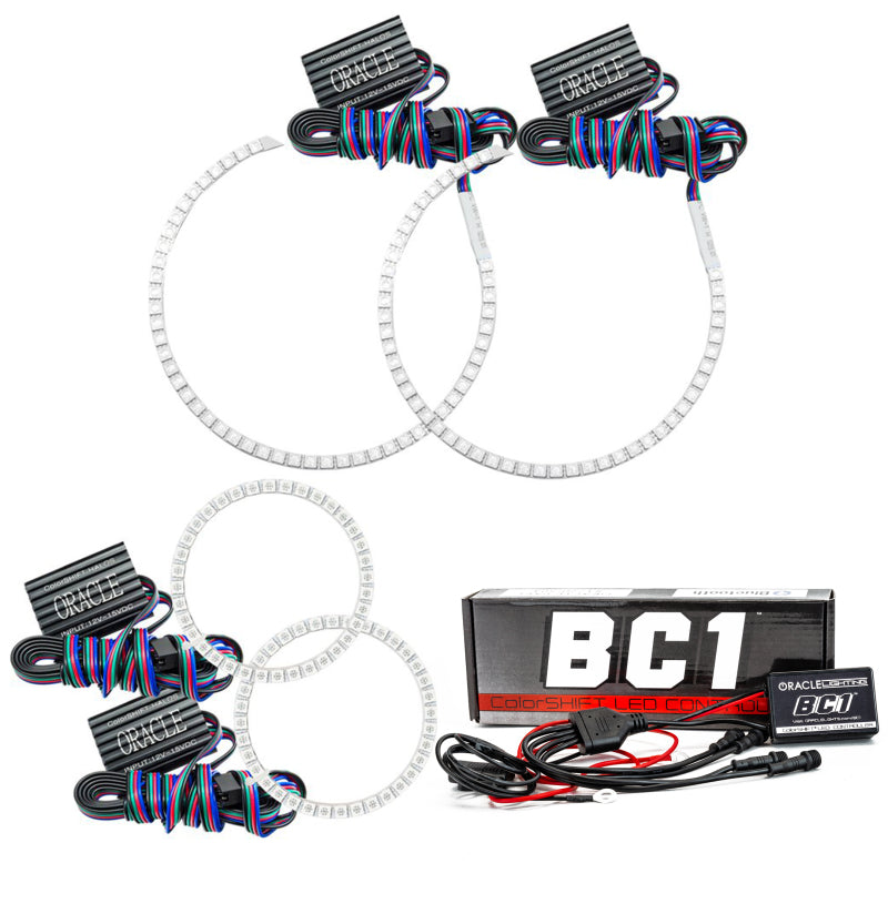 Oracle Lighting Oracle Mini Cooper Countryman 11-15 Halo Kit - ColorSHIFT w/ BC1 Controller