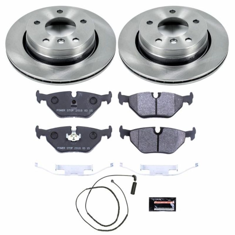 PowerStop 2000 BMW 323Ci Rear Track Day SPEC Brake Kit
